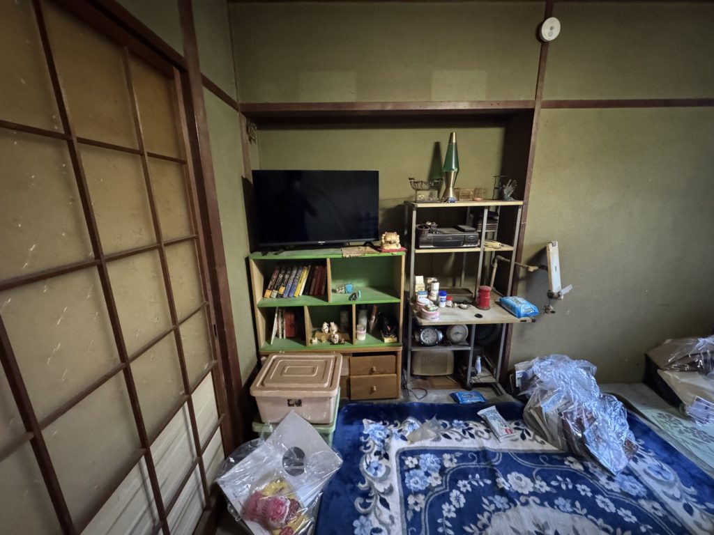 アルコーブ 片付け前