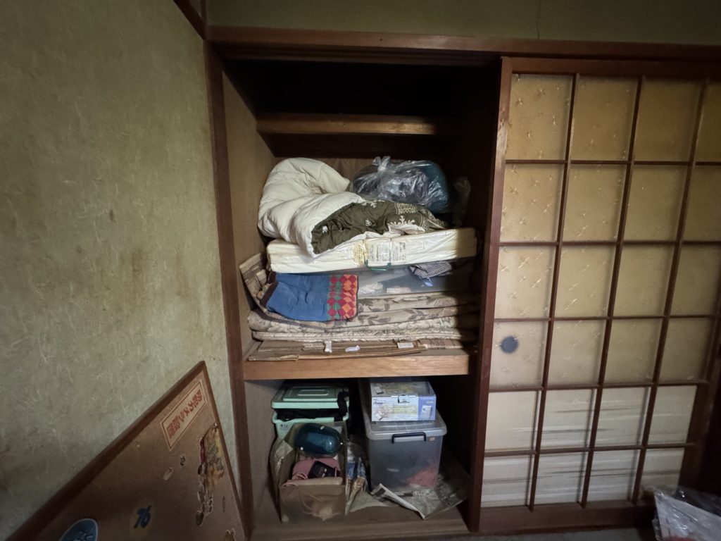 クローゼット 片付け前