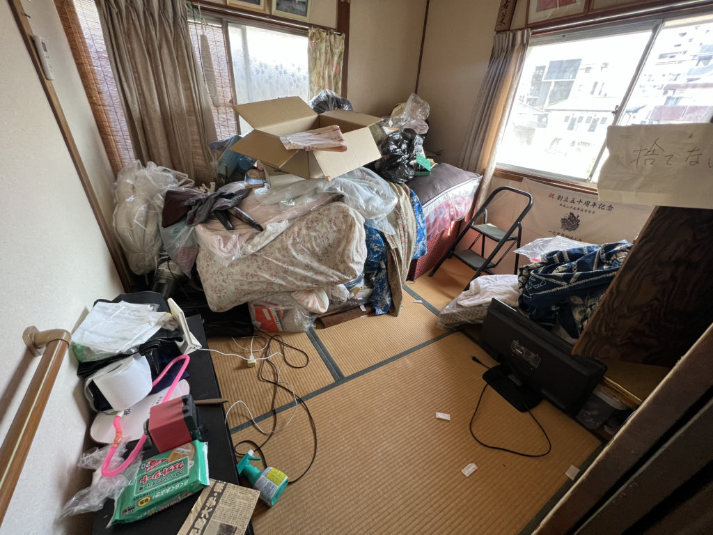 和室1 片付け前